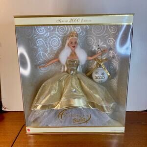 Y2K Mattel Celebration Barbie Special Edition w/Ornament #28269 (2000) NRFB